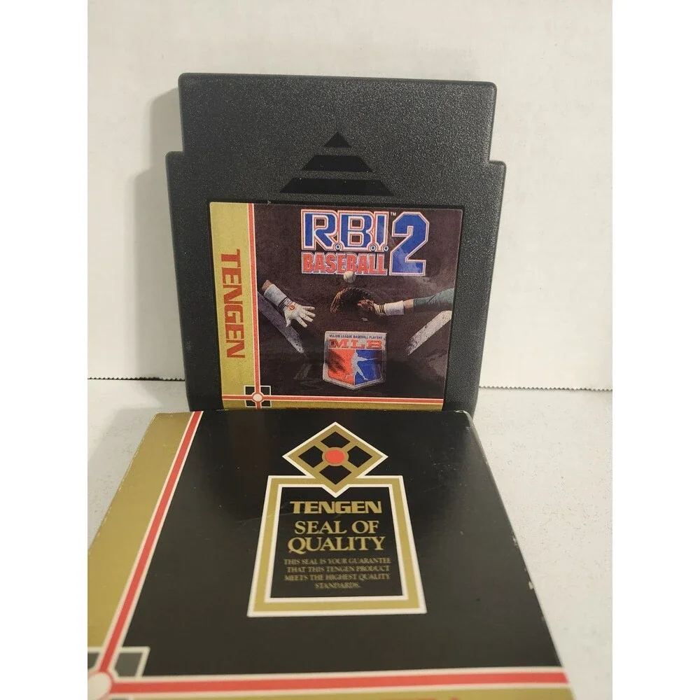 R.B.I. Baseball 2 (Nintendo Entertainment System, 1990) With Sleeve Authentic